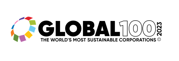 Ricoh zum elften Mal in Folge im Ranking Global 100 Most Sustainable Corporations vertreten.