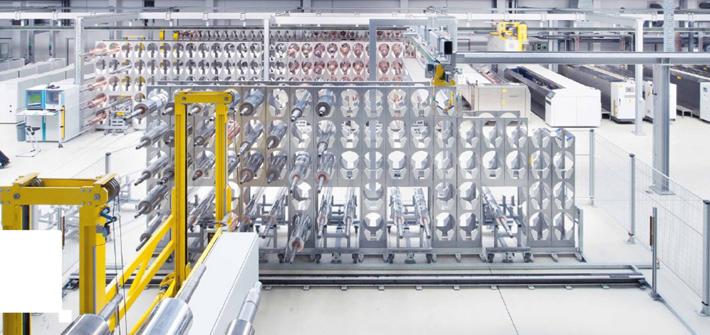 A room with a lot of machinery